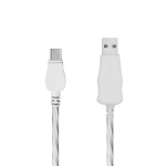 CABLE USB-C LED BLANC