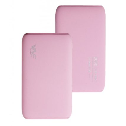 BATTERIE EXTERNE SLIM 8.000MAH - ROSE - Afbeelding 1