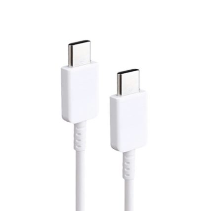 Cable  USB-C vers USB-C PD-60W  1M Blanc